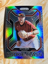 2022 Panini Prizm Seth Beer Rookie Class Silver Holo RC #RC-13 Diamondbacks
