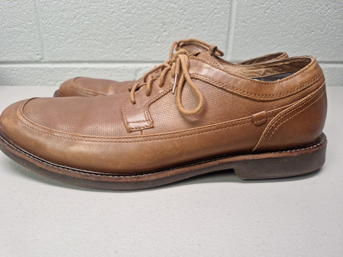 Skechers Mark Nason Brown Leather Memory Foam Mens Oxfords 