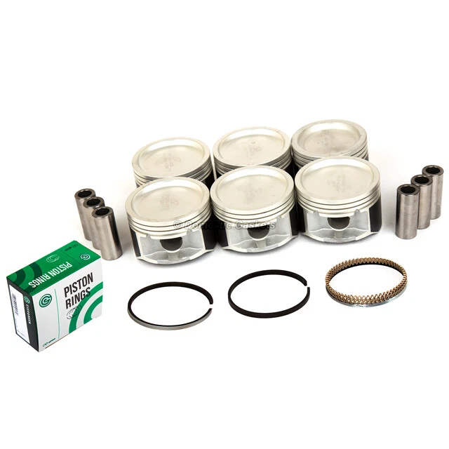 Anillos de rodamientos de pistones para Chevrolet Pontiac Oldsmobile Buick 96-05 3,4 L OHV Foto 3 de 4