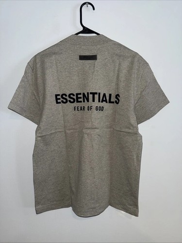 T-shirt FEAR OF GOD ESSENTIALS SS22 "Ciemne płatki owsiane" AUTENTYCZNY (ROZMIAR XXS-XXL) NOWY Z METKĄ - Zdjęcie 6 z 10
