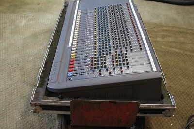 Soundcraft Delta 200 24 Channel Monitor Console With Flight Cases