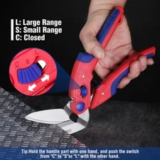 WORKPRO 10 inch All Purpose Heavy Duty Stainless Steel Industrial Scissors USA