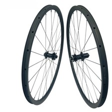 Bici Mtb Ruote Carbonio 29 Pollici Clincher Tubeless Freno a Disco 24 28 Fori