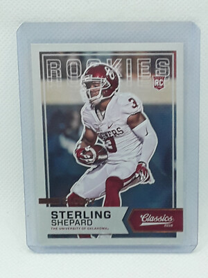 Sterling Shepard 2016 Panini Classics GLOSSY RC #251 Oklahoma