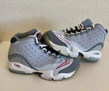 NIKE AIR GRIFFEY MAX GS Shoes Youth Size 3Y Cool Grey/Pink 443957-007