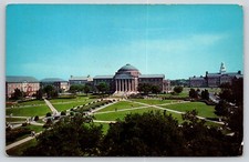Postcard Dallas Hall Southern Methodist University Texas SMU College Campus