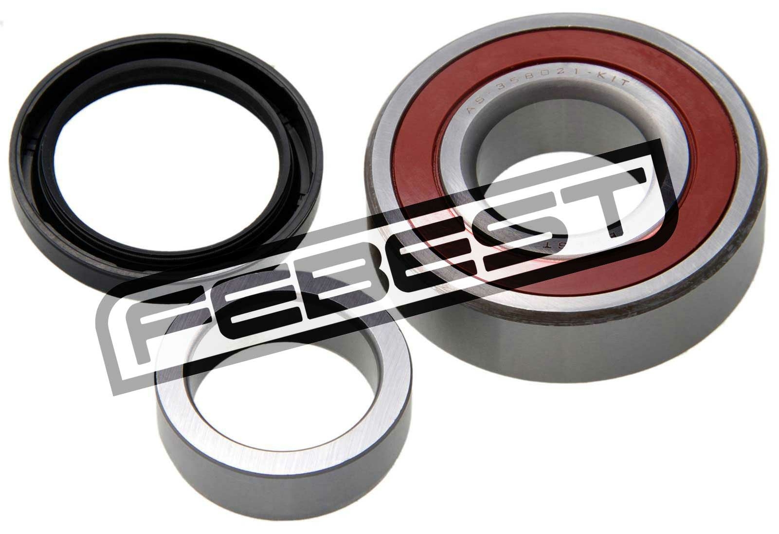 AS358021KIT Febest REPAIR KIT, BALL BEARING REAR AXLE SHAFT 35X80X21