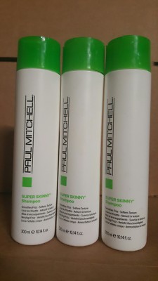 3pc Paul Mitchell Super SkinnyShampoo Smoothes frizz10.14 OZ NEW FAST SHIPPING 