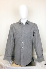 Brooks Brothers Men  s Long Sleeve Button Down Striped Slim Dress Shirt   U3 