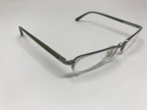 prada half rim glasses