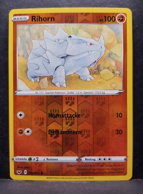 Cards to choose from: sword & shield reverse holo Pokemon card de nm