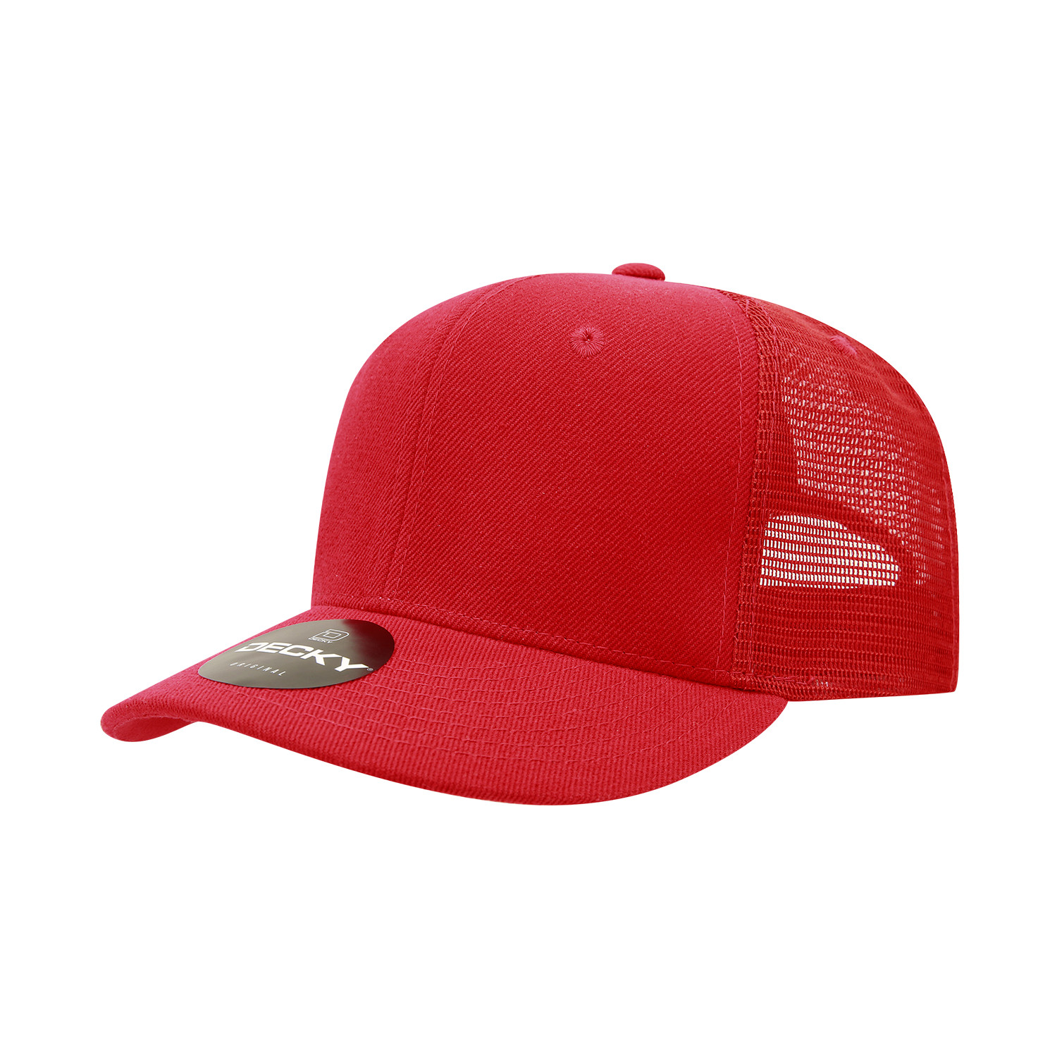 Decky 6 Panel Mid Profile Structured Acrylic/Polyester Truck