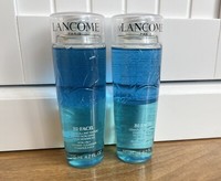 2 x 125ml Lancome Bi-Facil Non-Oily Instant Cleanser eye Makeup Remover Sealed