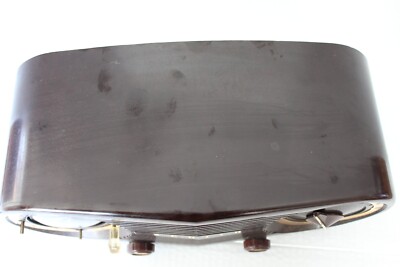 1950s Zenith Radio S-18535 Walnut Owl Eyes Parts or Repair 1950s Zenith Radio S-18535 Walnut Owl Eyes Parts or Repair
