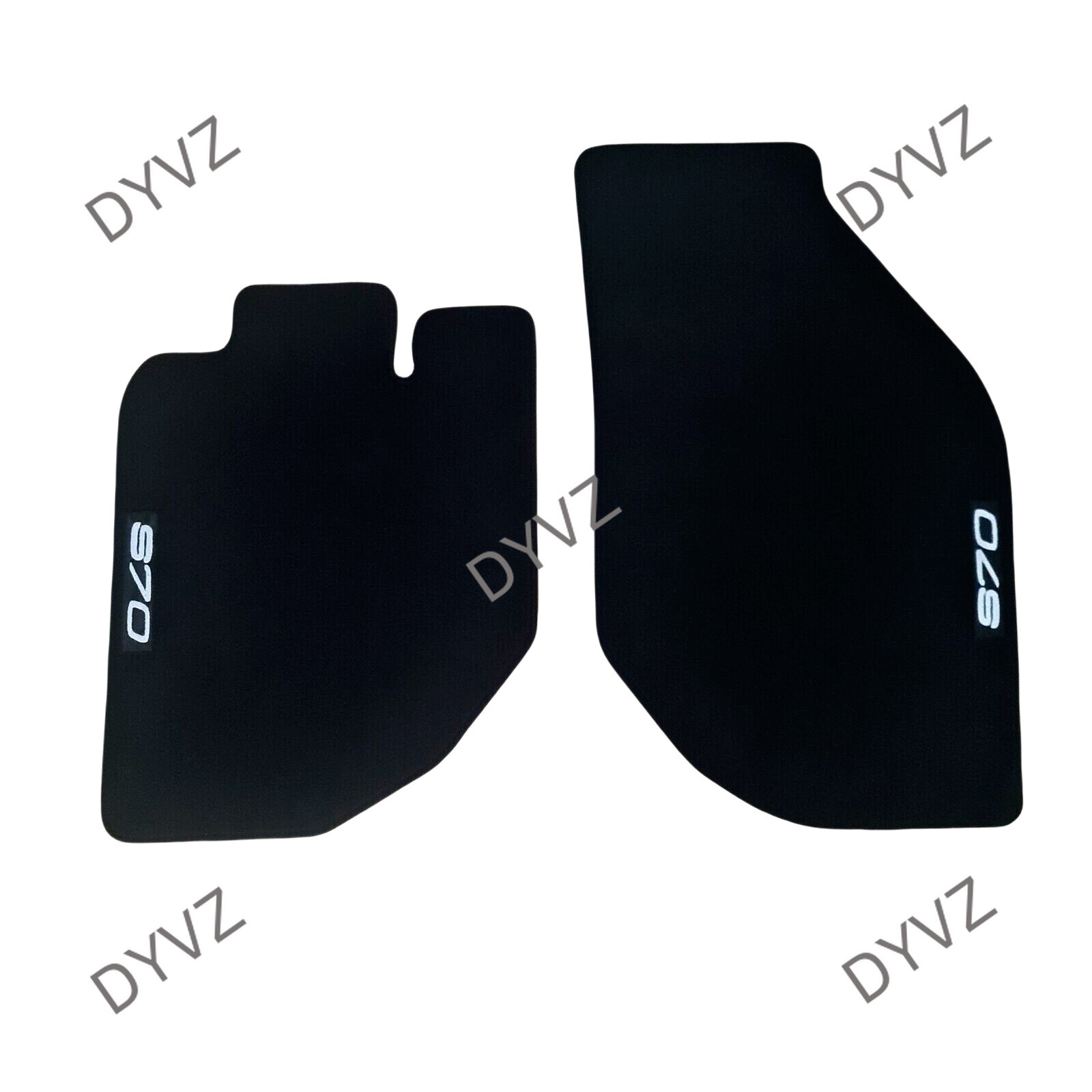 Velour Waterproof Front Floor Mats for Volvo S70 1996-2000