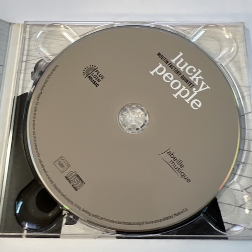 cd audio - lucky people - moutin factory quintet - Foto 3 di 3
