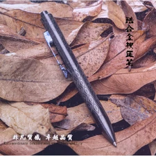 Zirconium Alloy Press Pen Outdoor Pen Writing Pen Signature Pen Business Pen