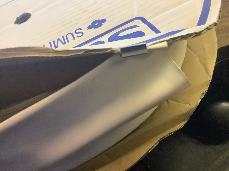 Sumitomo Electric 1-1/2 дюйма X 200 футов облученные полиолефиновые термоусадочные трубки белые - Изображение 4 из 4