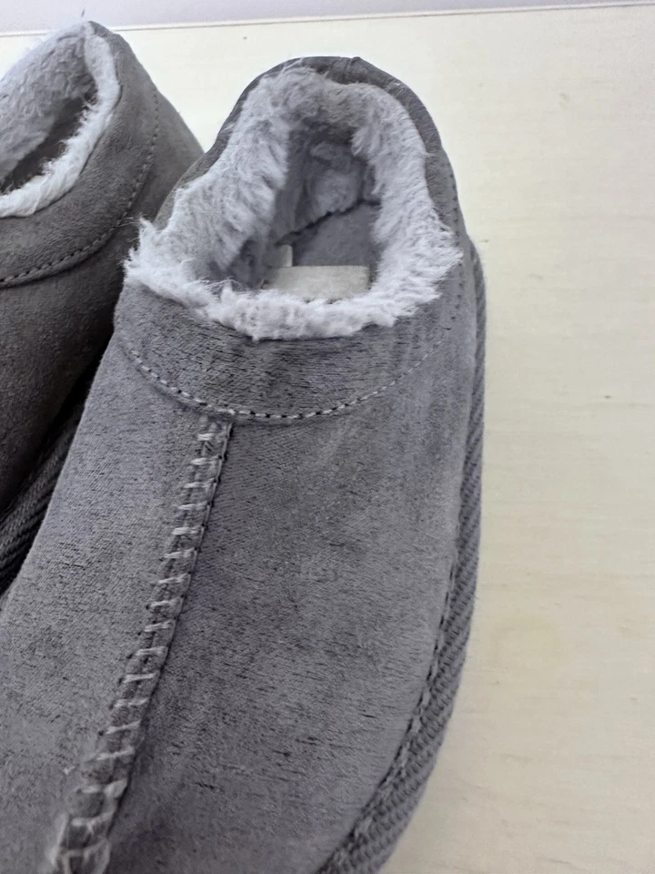 Zapatilla informal color gris para niños pequeños talla 7 zapatos muy bien hechos cálidos Foto 3 de 4
