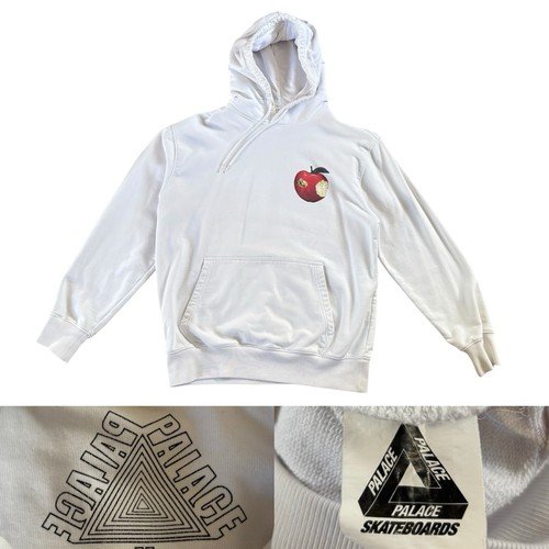 Palace Big Apple Hood Pullover Men’s Size Medium In White