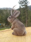 Jackalope Fuzzy Flocked Bank with Stopper " Sorry, no money in it" — photo 3