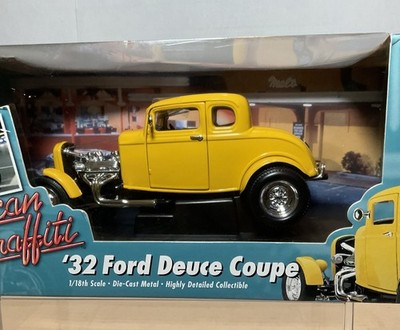 American Graffiti 1:18 1932 Ford Yellow Deuce Coupe, ERTL Limited