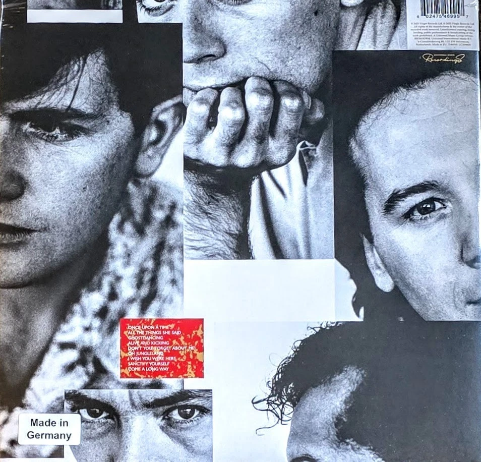 SIMPLE MINDS - ONCE UPON A TIME - RUBY RED VINYL LP " NEW, SEALED " - Image 2 of 2