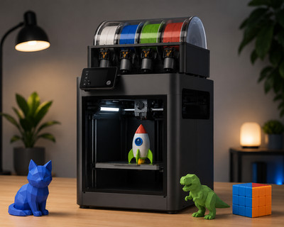 3D Druck Service hochwertig - schnell, kein Mindestaufwand, bis zu 4 Farben