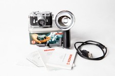 MINOX Leica M3 Digital Classic Camera 4.0 With Flash Metal Case Manuals  Cord