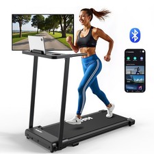 Laufband für Zuhause klappbar mit Handlauf 2...