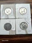 1 standing liberty Quarter and 3 Washington Silver Quarters – 90% Silver