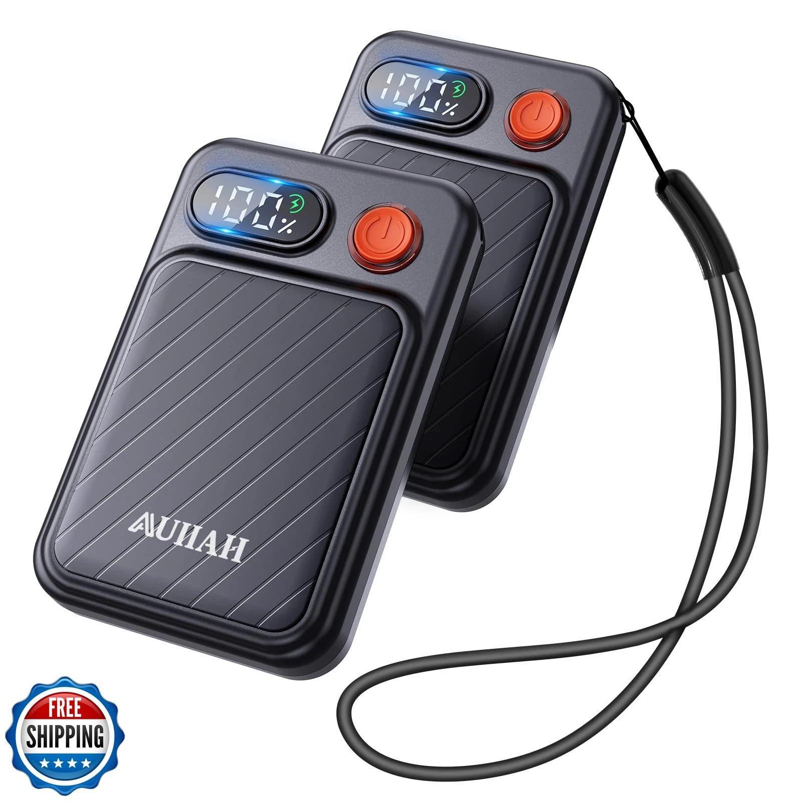 Hand Warmers Rechargeable 2 Pack - Electric Rechargeable Magnetic