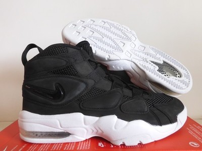 Nike Air Max 2 Uptempo QS Black-Black-White Sz 10.5 Rare! [919831-001]