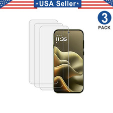 3PK Tempered Glass Protector For Motorola Edge 2023 2024 2026