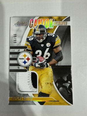 2025 Absolute Jerome Bettis Canton Absolutes 2 Color Patch 99/99 Steelers