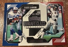 2024 Panini Contenders - Historic Draft Class Contenders Barry Sanders, Deion...