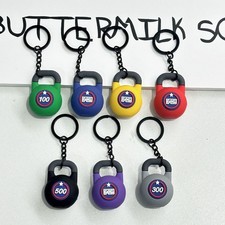 Mini Manubri Simulazione Portachiavi Kettlebell Serie Fitness Ciondolo Regali