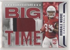 2021 Panini Rookies & Stars Big Time Relics Prime 1/25 Rondale Moore #BT-16 0a6
