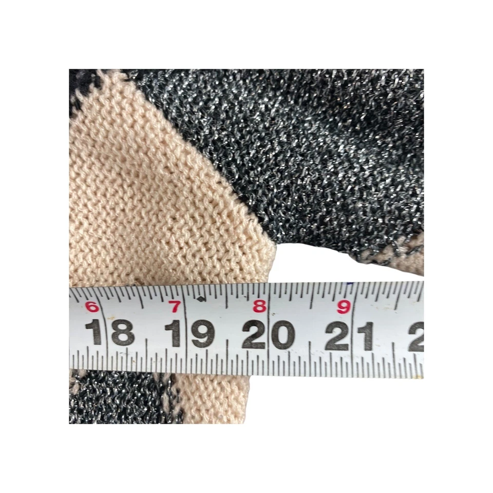 ДЖИНСЫ от BUFFALO женщин зигзагообразный узор пушистый свитер платье M - Изображение 4 из 4