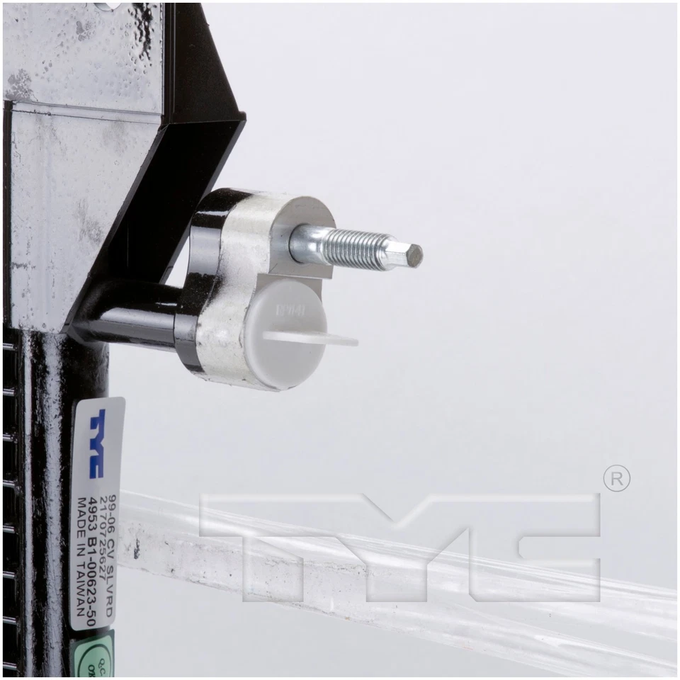 For 2002-2014 Cadillac Escalade A/C Condenser TYC 2002 2003 2004 2005 2006 2007 - Image 4 of 4