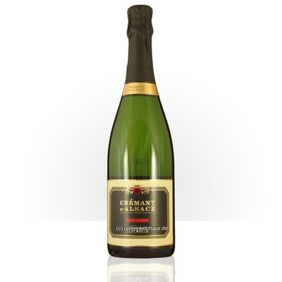 (1L=EUR22.53) Cave de Turckheim Cremant d Alsace AOC Brut 0.75  Liter