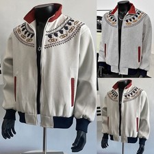 Cardigan Uomo Per Abbigliamento Casual Casual Autunno Moda 5% Spandex Materiale