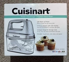 CUISINART HM-90BCS Power Advantage Plus 9 Speed HAND MIXER, Brand New