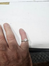 1.00 CT Round Cut Lab Created Diamond 14K Solitaire Engagement Ring