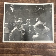 Vtg Crater Lake National Park Ranger  Visitors Black  White 8x10 Photo