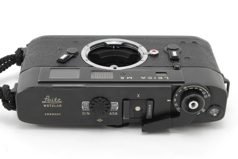 Cámara fotográfica telémetro Leica Leitz M5 Late 3 orejetas CLA'd [excelente como nueva] de JAPÓN Foto 4 de 4