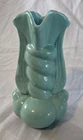 Niloak Pottery Light Green Turquoise Swirl Art Pottery Vase