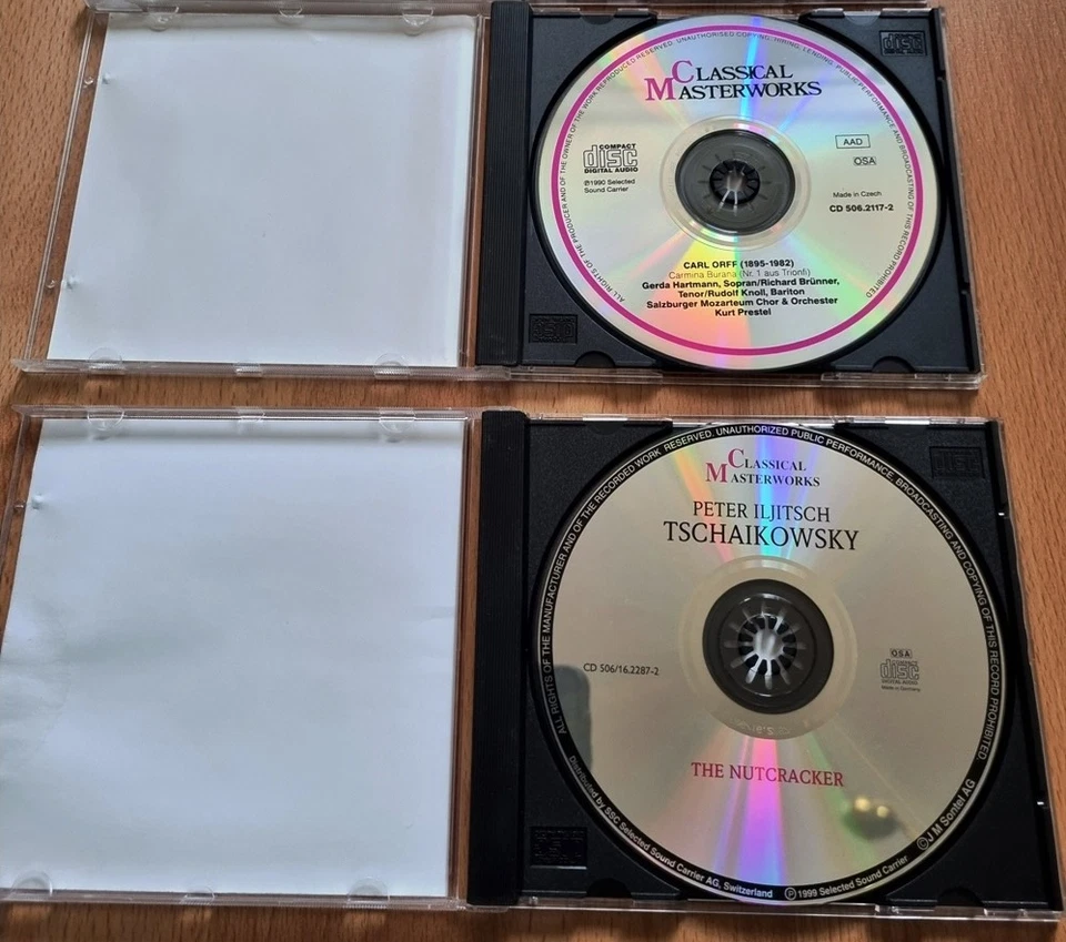 ORFF Carmina Burana TSCHAIKOWSKI Nußknacker-Suite Capriccio Italien Romeo Julia - Bild 2 von 4