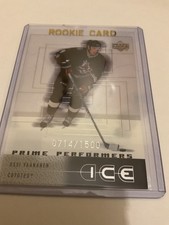 2001-02 Upper Deck Ice Prime Performers #119 Ossi Vaananen RC 714/1500