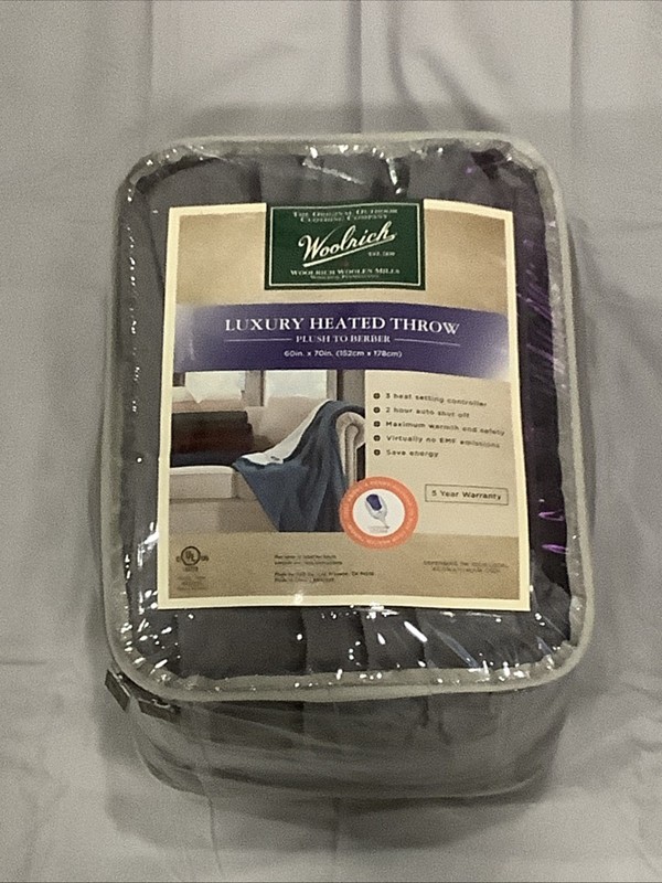 Woolrich Heated Blanket